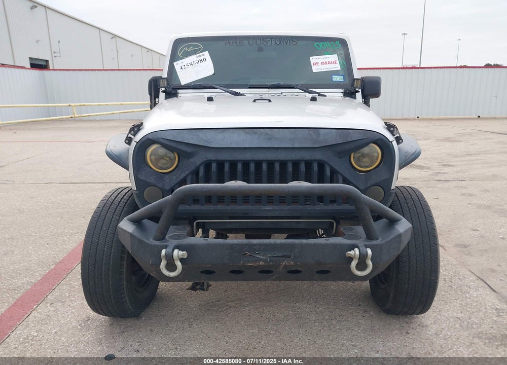 2011 JEEP WRANGLER UNLIMITED VIN: 1J4BA3H19BL567016