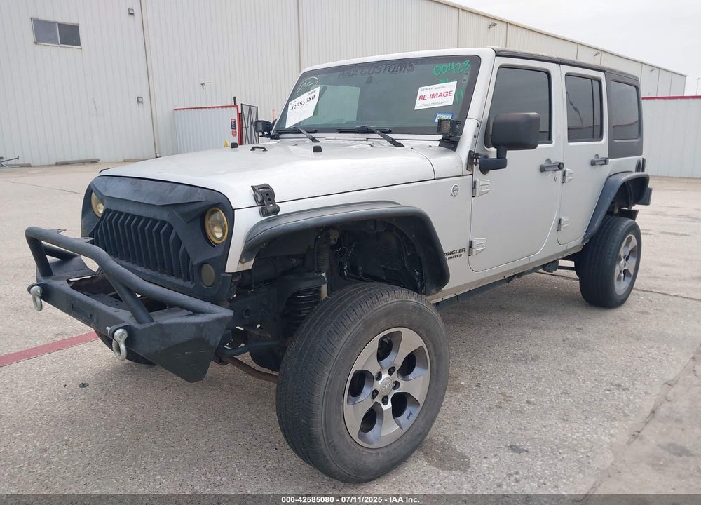 2011 JEEP WRANGLER UNLIMITED VIN: 1J4BA3H19BL567016