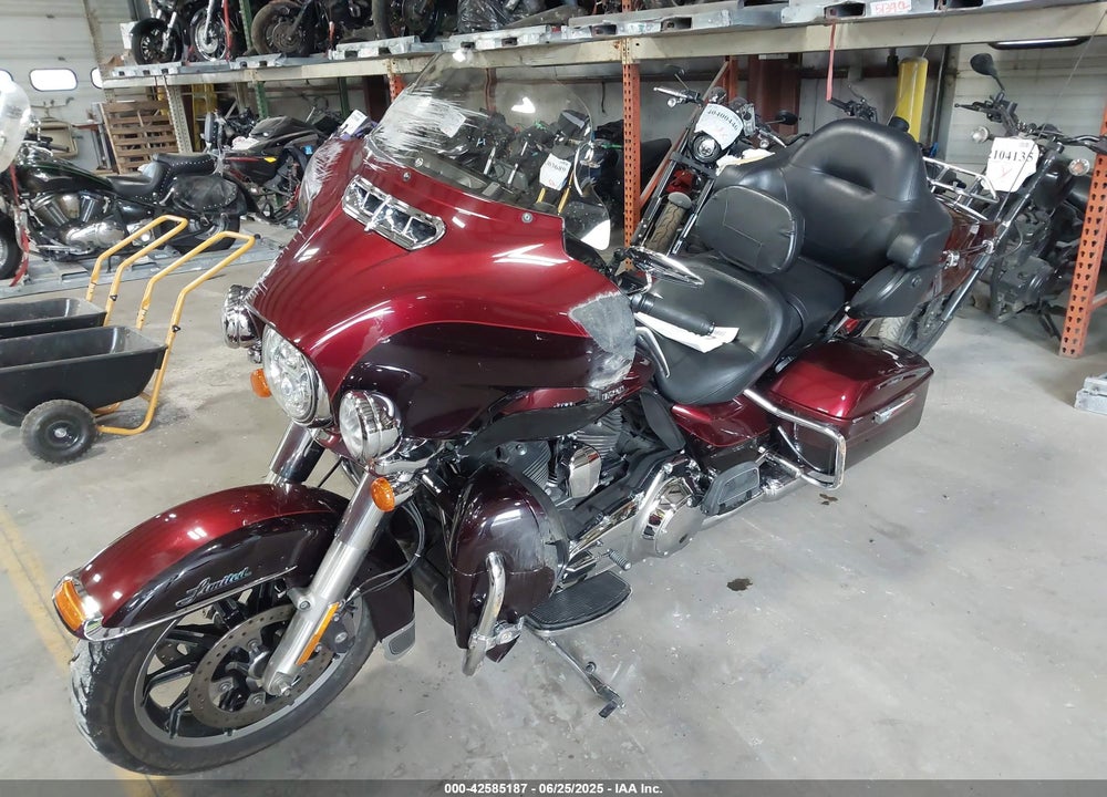 2015 HARLEY-DAVIDSON FLHTK ULTRA LIMITED VIN: 1HD1KEL19FB680007