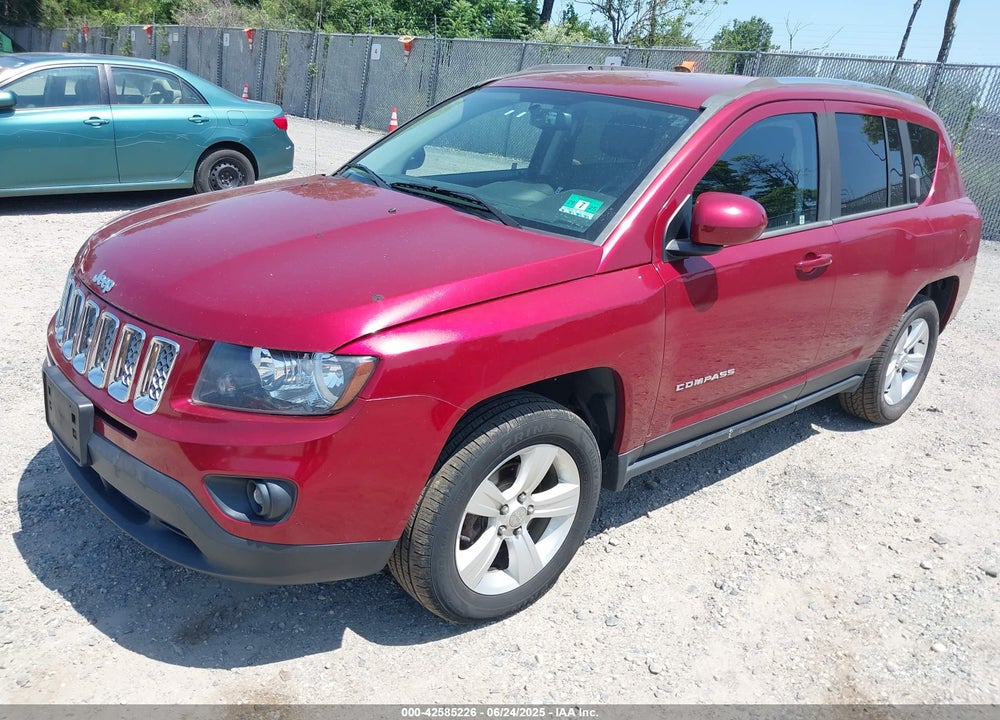 2014 JEEP COMPASS LATITUDE VIN: 1C4NJDEB2ED816969