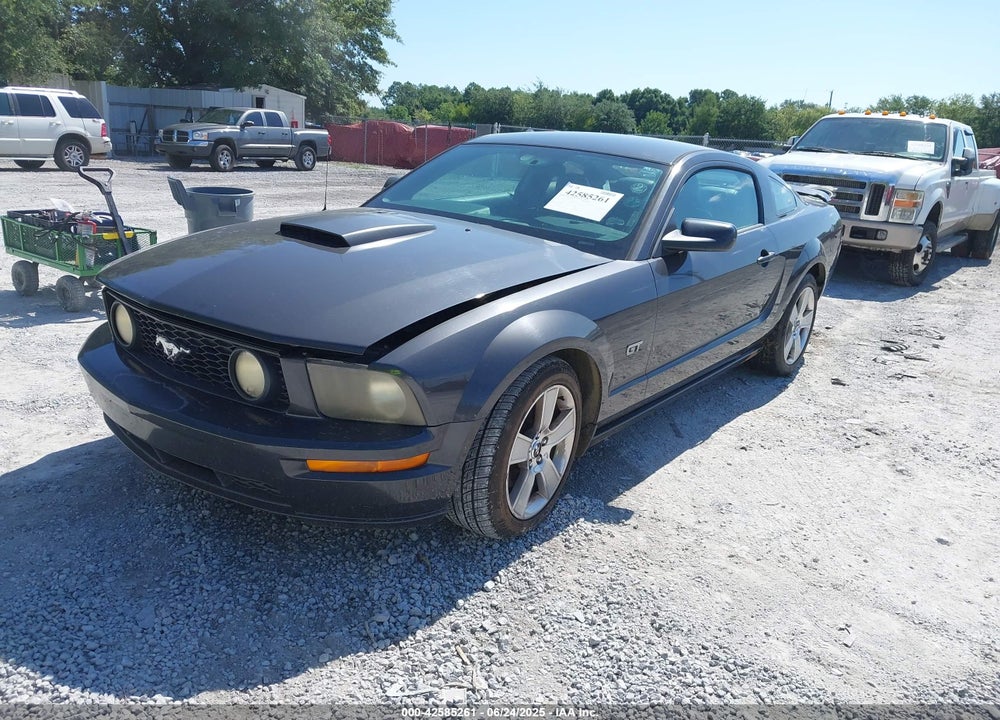 2007 FORD MUSTANG GT DELUXE/GT PREMIUM VIN: 1ZVFT82H275247940