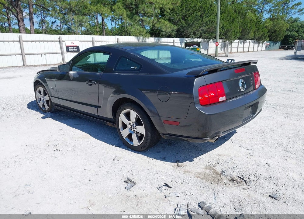 2007 FORD MUSTANG GT DELUXE/GT PREMIUM VIN: 1ZVFT82H275247940