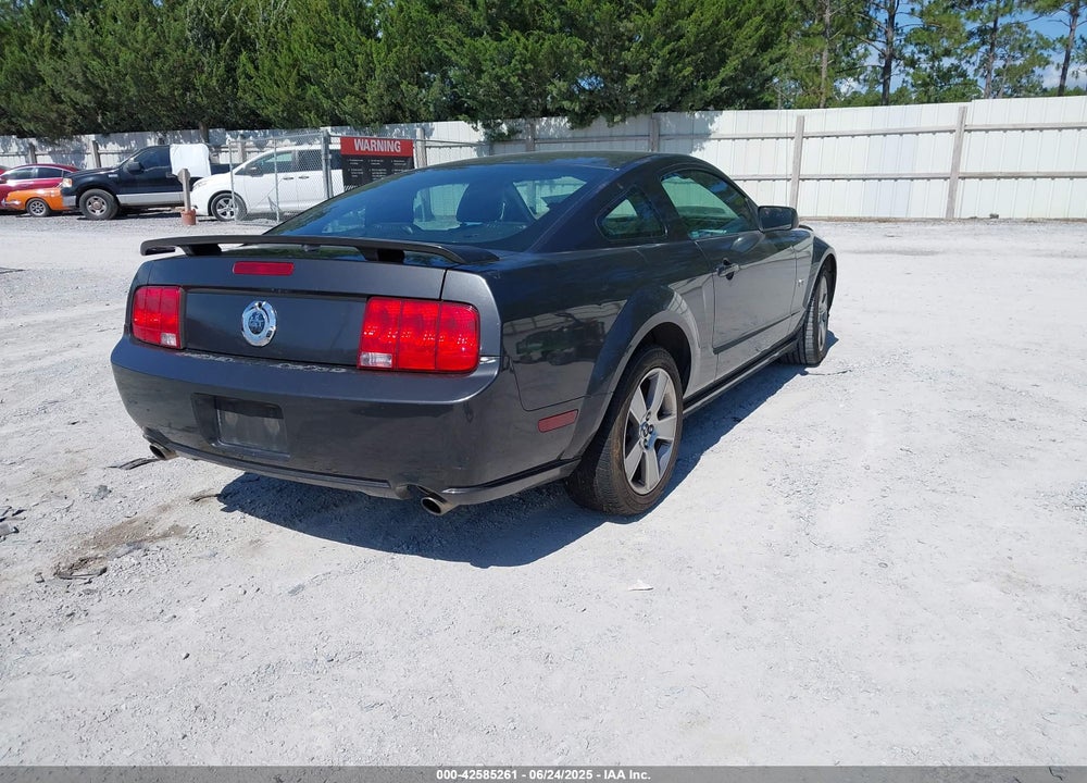2007 FORD MUSTANG GT DELUXE/GT PREMIUM VIN: 1ZVFT82H275247940