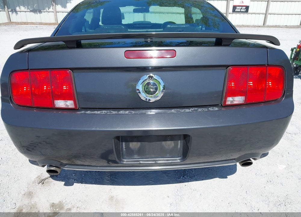 2007 FORD MUSTANG GT DELUXE/GT PREMIUM VIN: 1ZVFT82H275247940