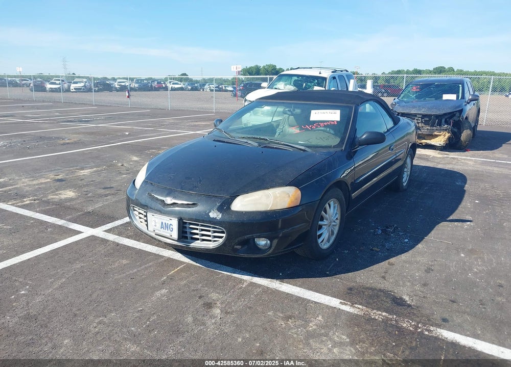 2002 CHRYSLER SEBRING LXI VIN: 1C3EL55R92N301605