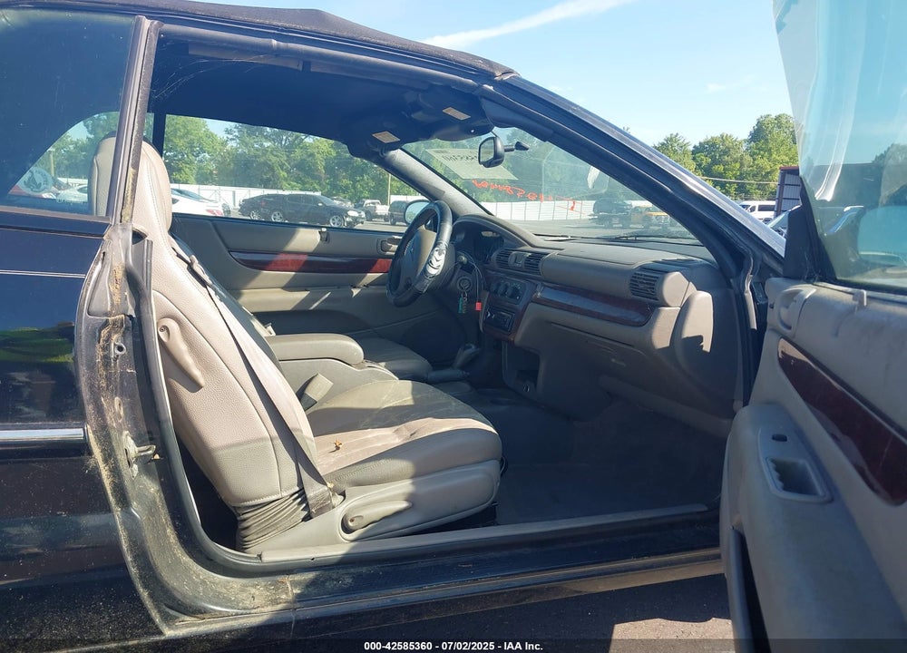 2002 CHRYSLER SEBRING LXI VIN: 1C3EL55R92N301605