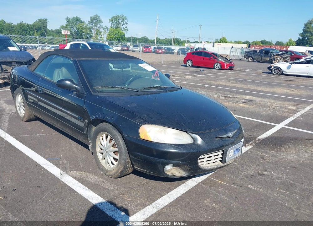 2002 CHRYSLER SEBRING LXI VIN: 1C3EL55R92N301605