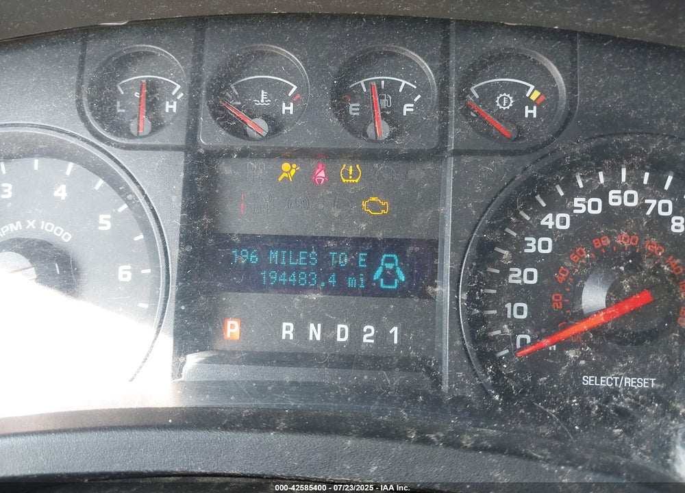 2009 FORD F-150 VIN: 1FTRX12W59FB48648