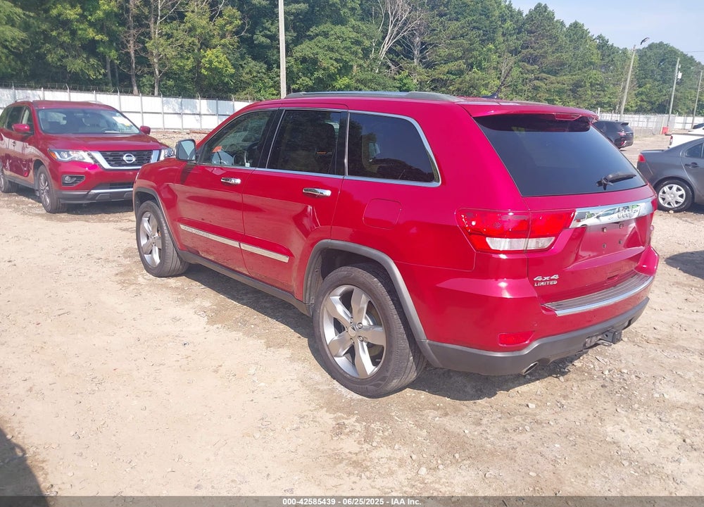 2011 JEEP GRAND CHEROKEE LIMITED VIN: 1J4RR5GT8BC608189