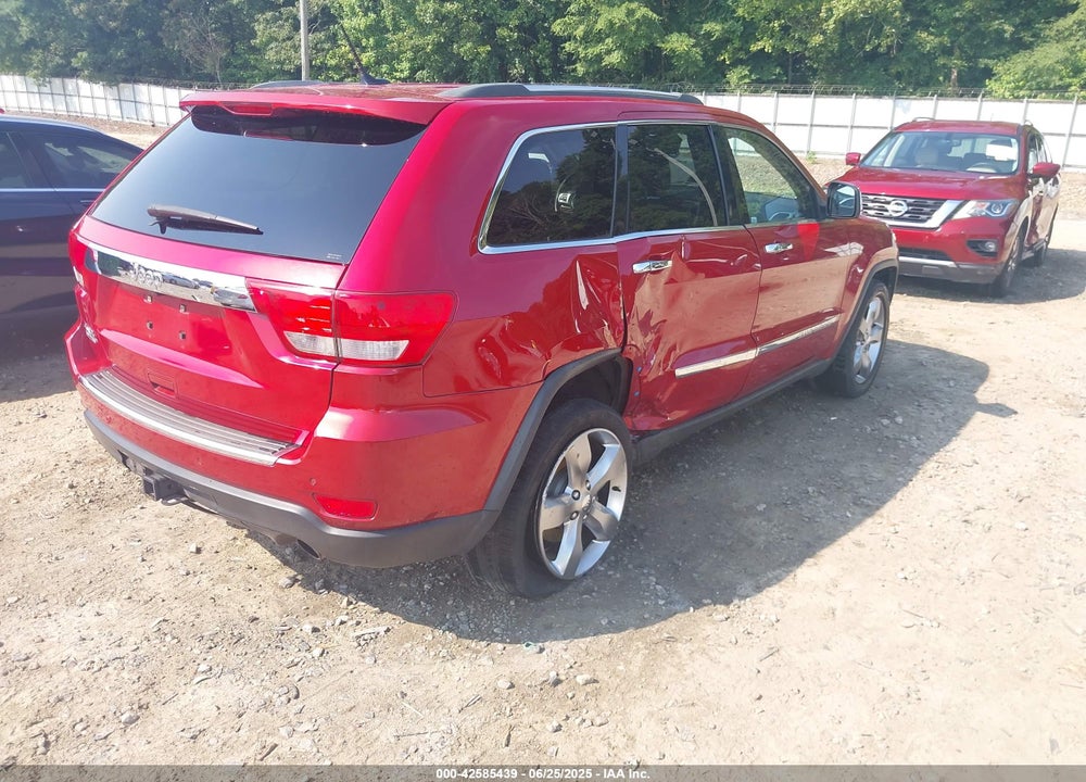 2011 JEEP GRAND CHEROKEE LIMITED VIN: 1J4RR5GT8BC608189