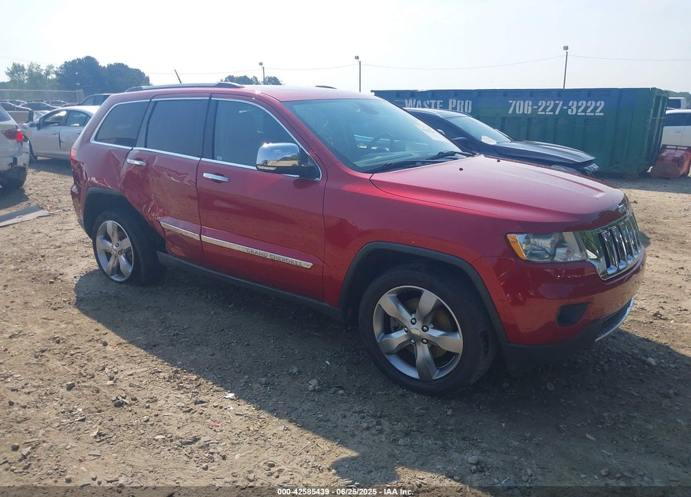 2011 JEEP GRAND CHEROKEE LIMITED VIN: 1J4RR5GT8BC608189