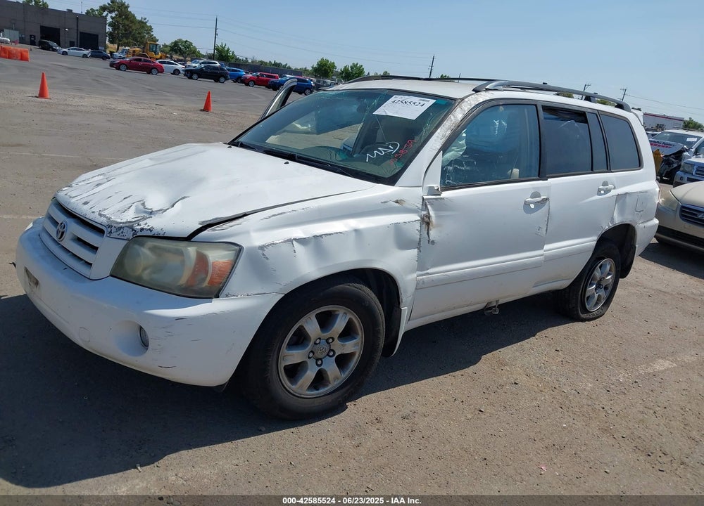 2007 TOYOTA HIGHLANDER VIN: JTEGD21AX70155859