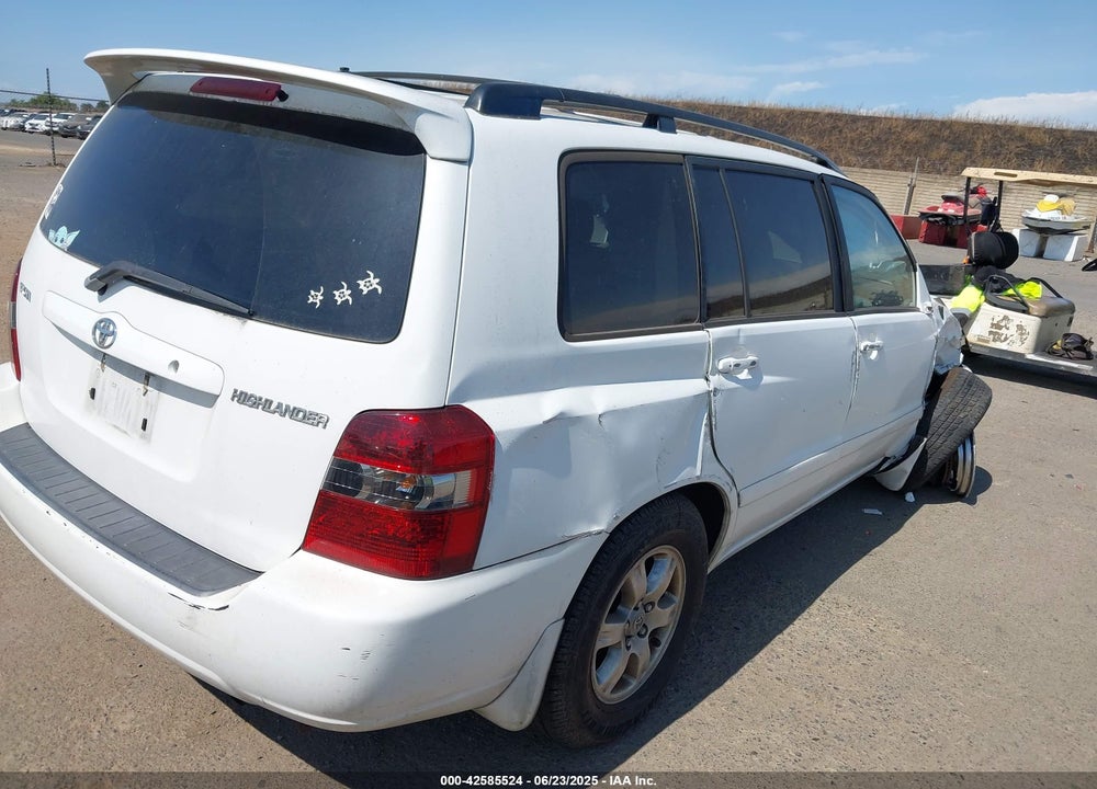 2007 TOYOTA HIGHLANDER VIN: JTEGD21AX70155859