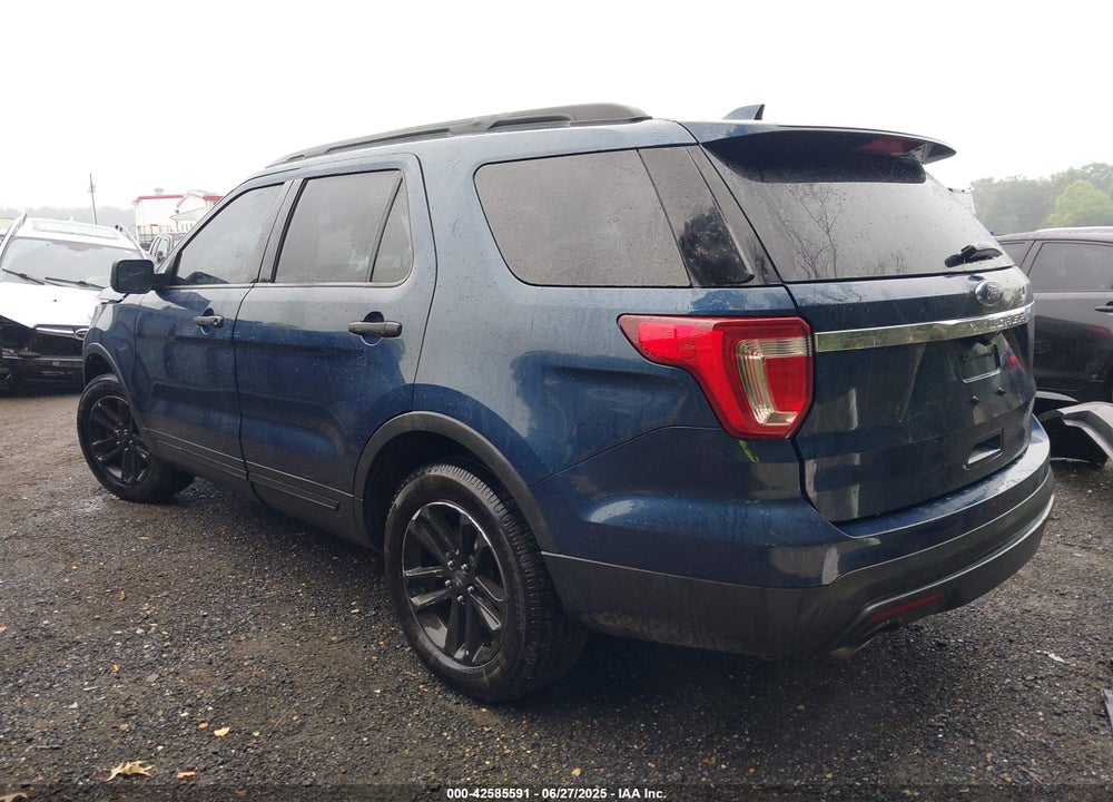 2017 FORD EXPLORER VIN: 1FM5K7B86HGA08369