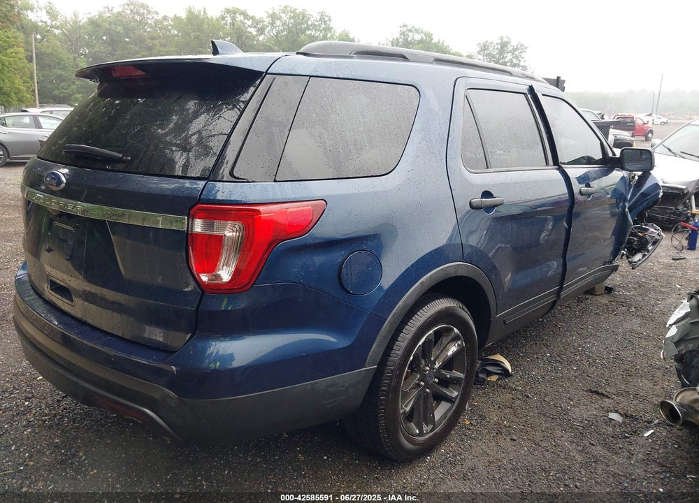 2017 FORD EXPLORER VIN: 1FM5K7B86HGA08369