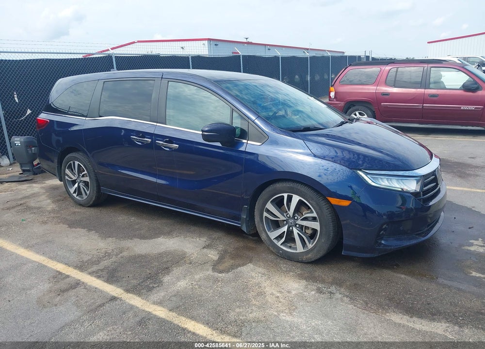 2022 HONDA ODYSSEY TOURING VIN: 5FNRL6H89NB017139