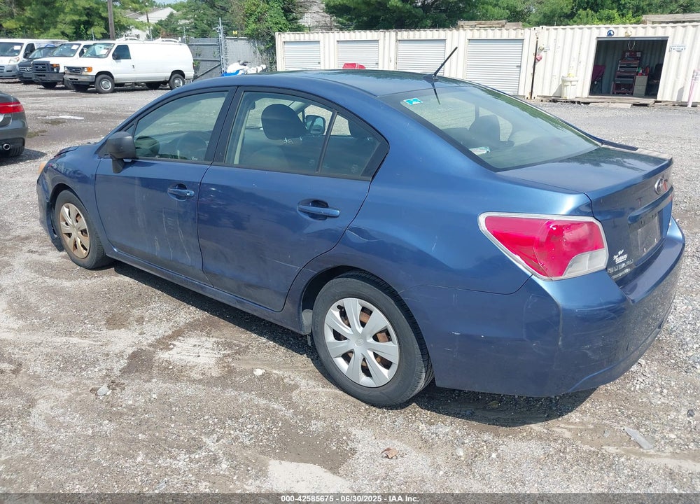2013 SUBARU IMPREZA VIN: JF1GJAA62DH010157
