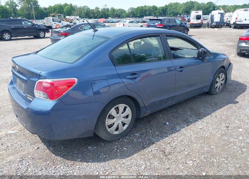 2013 SUBARU IMPREZA VIN: JF1GJAA62DH010157