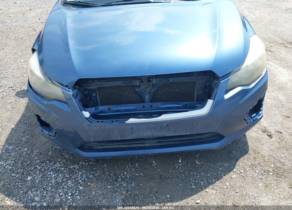 2013 SUBARU IMPREZA VIN: JF1GJAA62DH010157