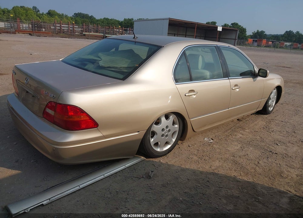 2001 LEXUS LS 430 VIN: JTHBN30F410012720