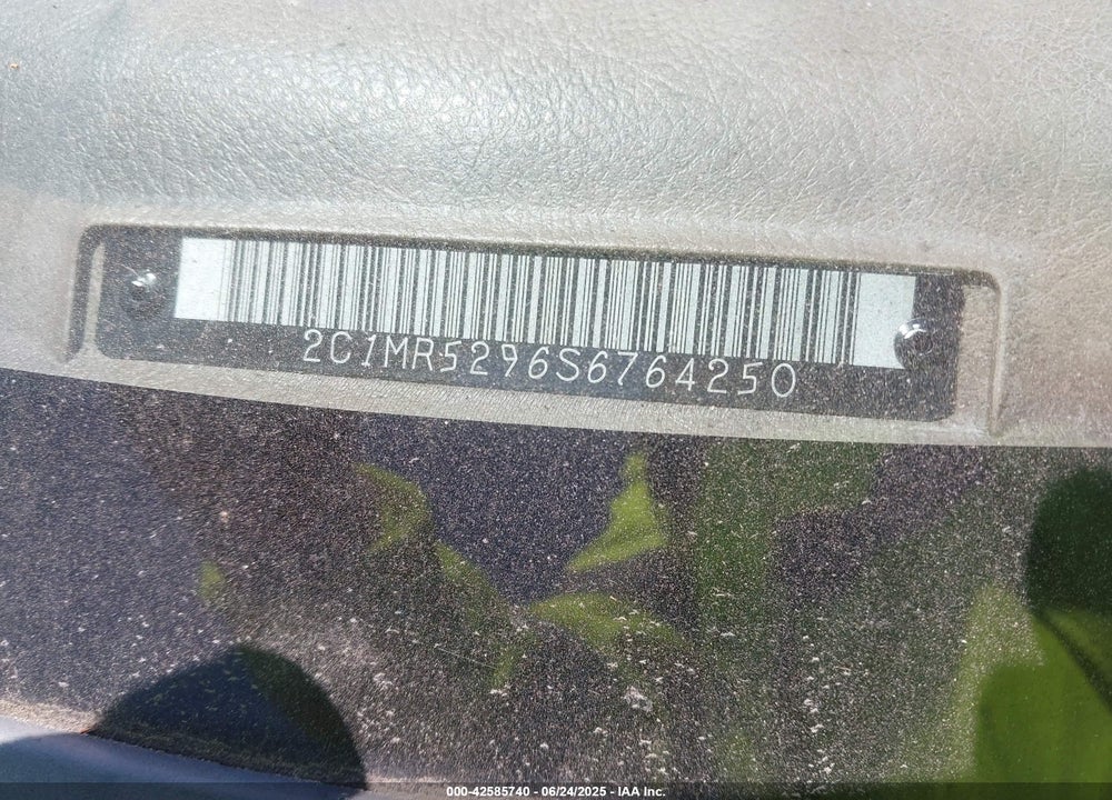1995 GEO METRO LSI VIN: 2C1MR5296S6764250