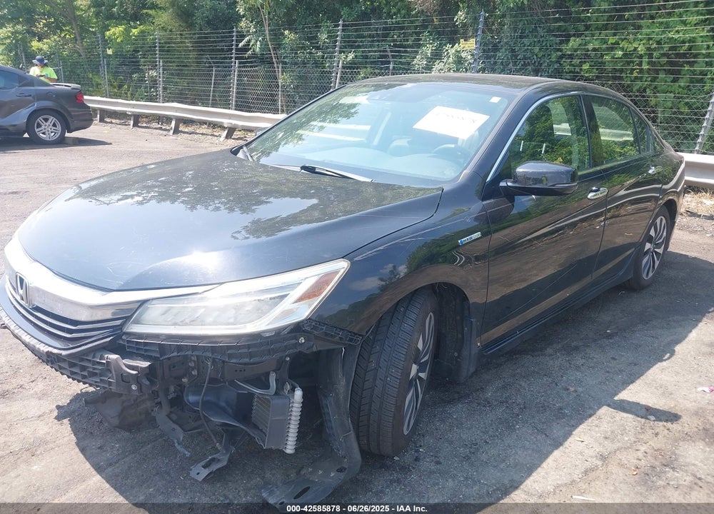 2017 HONDA ACCORD HYBRID VIN: JHMCR6F74HC005706