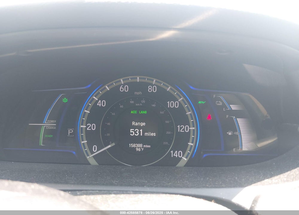 2017 HONDA ACCORD HYBRID VIN: JHMCR6F74HC005706