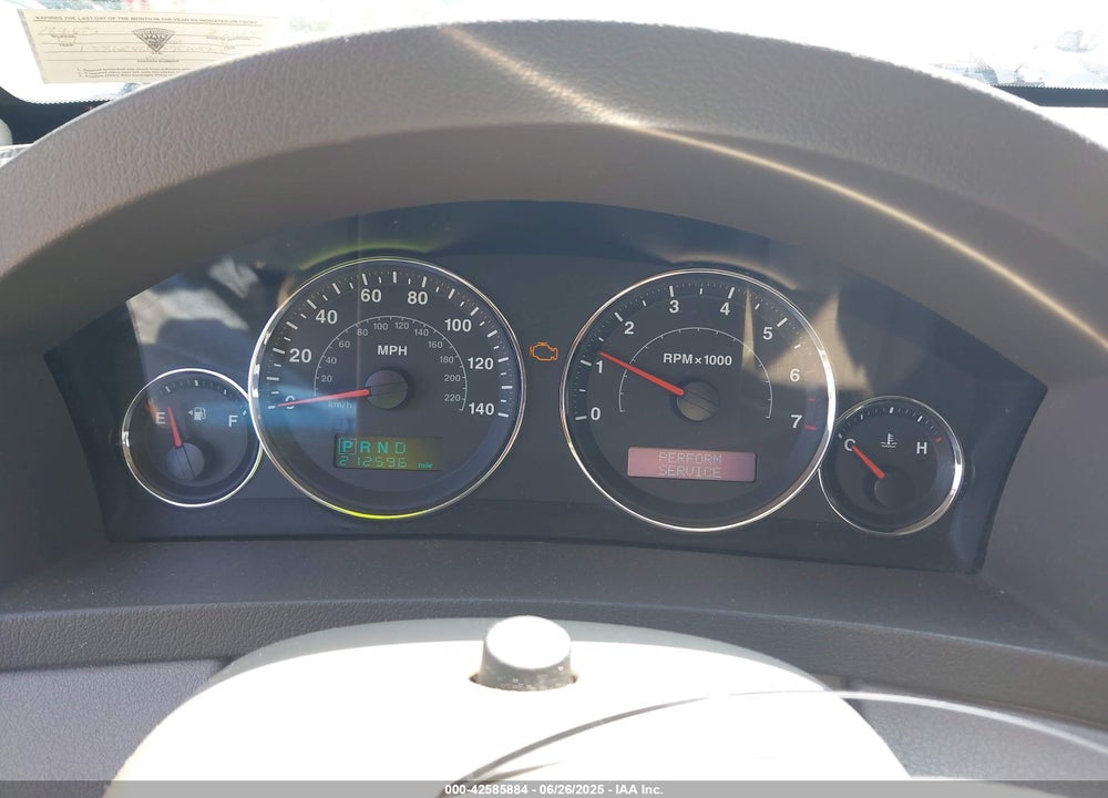 2007 JEEP GRAND CHEROKEE LAREDO VIN: 1J8GR48K77C605765