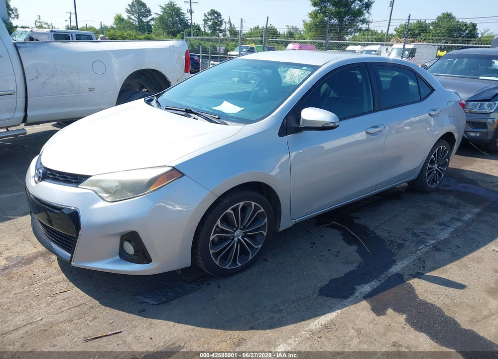 2016 TOYOTA COROLLA S PLUS VIN: 2T1BURHE6GC660920