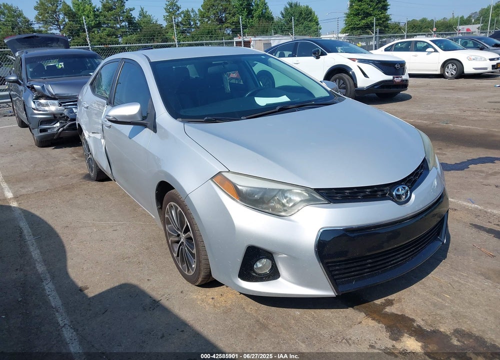 2016 TOYOTA COROLLA S PLUS VIN: 2T1BURHE6GC660920