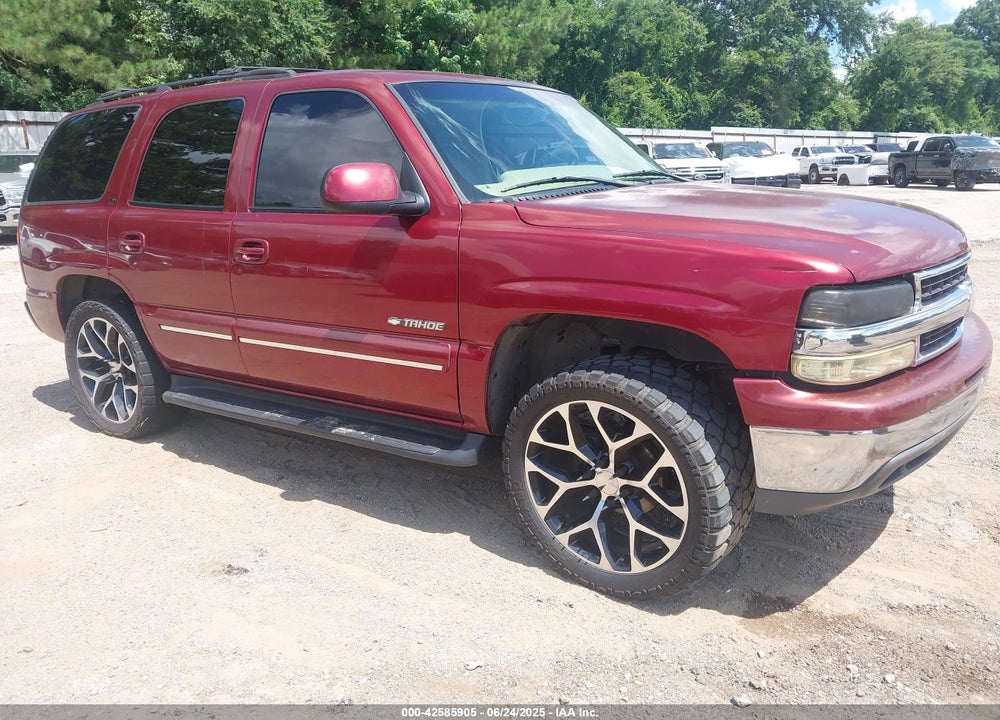 2002 CHEVROLET TAHOE LT VIN: 1GNEC13Z72R221596