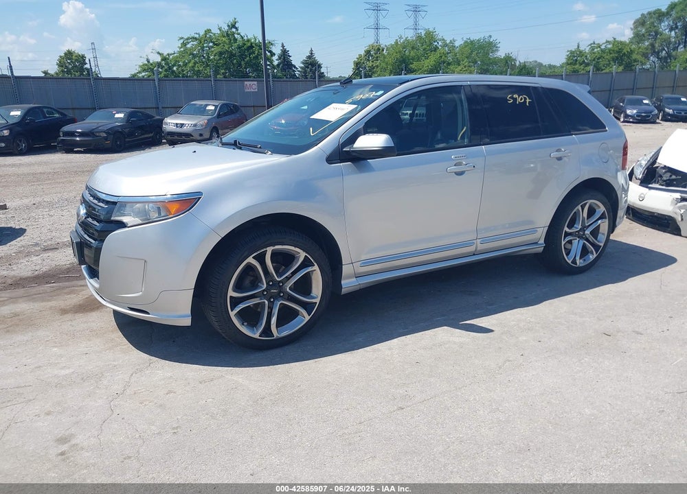 2013 FORD EDGE SPORT VIN: 2FMDK4AK5DBB35400