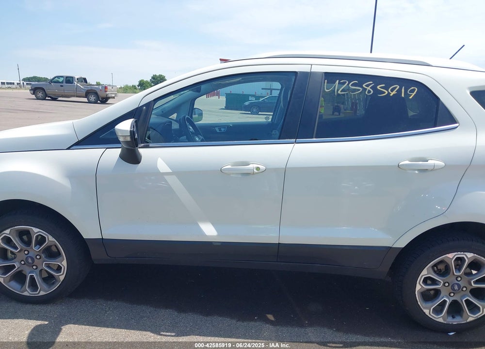 2020 FORD ECOSPORT TITANIUM VIN: MAJ6S3KLXLC355327