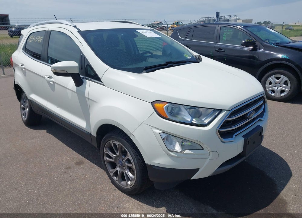 2020 FORD ECOSPORT TITANIUM VIN: MAJ6S3KLXLC355327