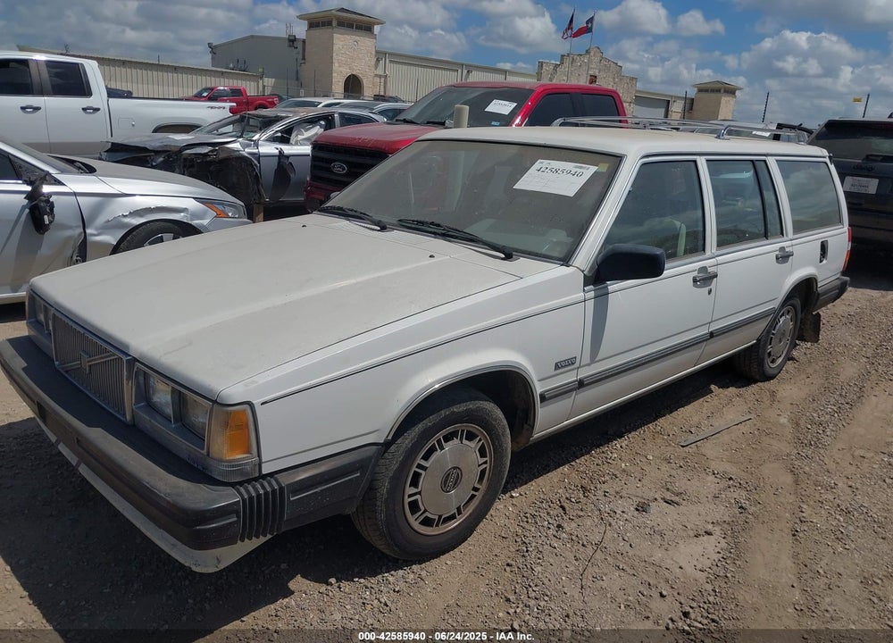 1986 VOLVO 740 GLE VIN: YV1FX8857G1035931