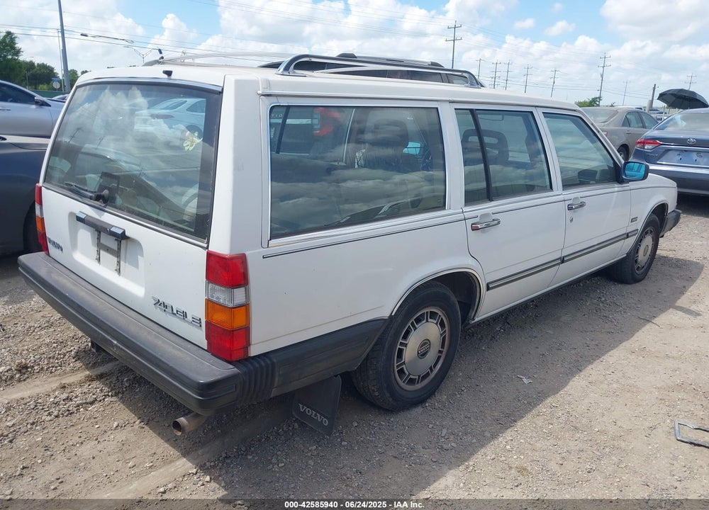 1986 VOLVO 740 GLE VIN: YV1FX8857G1035931