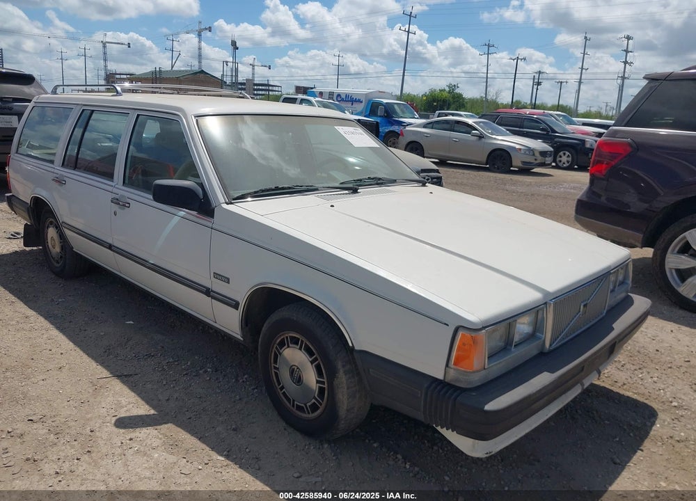 1986 VOLVO 740 GLE VIN: YV1FX8857G1035931