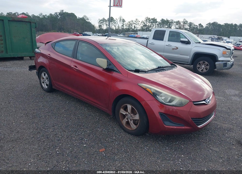 2015 HYUNDAI ELANTRA SE VIN: 5NPDH4AE8FH578337