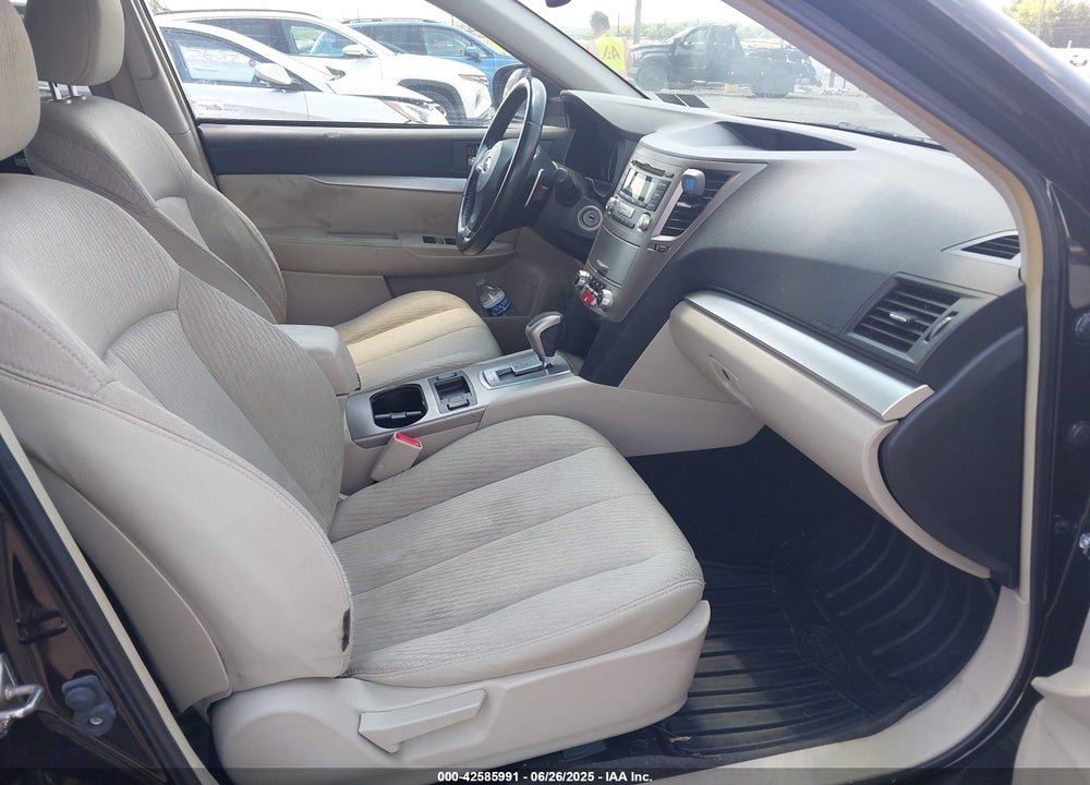 2012 SUBARU OUTBACK 2.5I PREMIUM VIN: 4S4BRBCC9C3235012