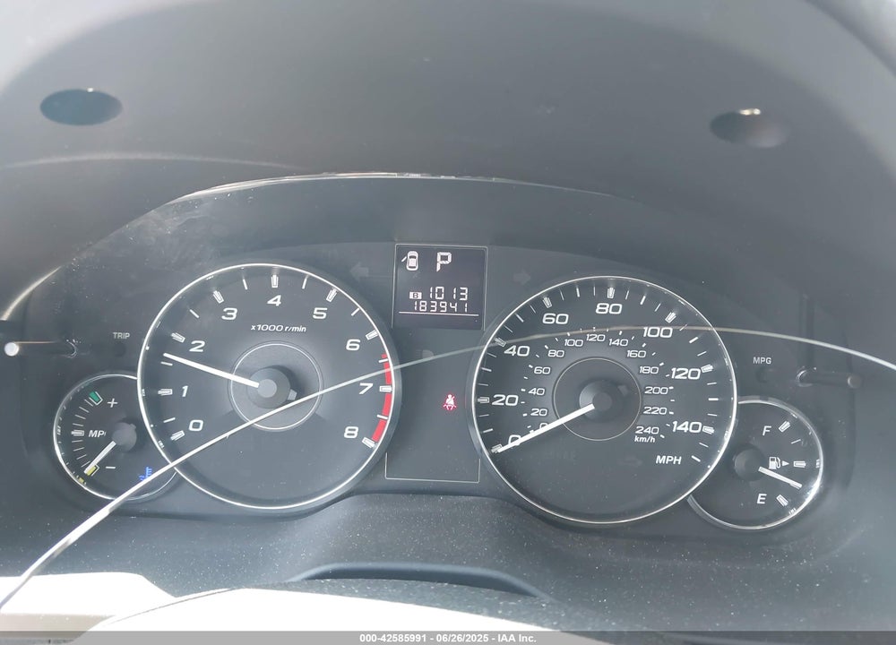 2012 SUBARU OUTBACK 2.5I PREMIUM VIN: 4S4BRBCC9C3235012