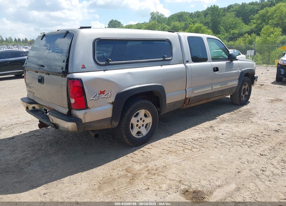 2005 CHEVROLET SILVERADO 1500 LS VIN: 1GCEK19Z45Z120555
