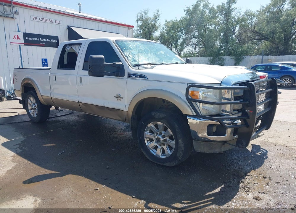 2012 FORD F-250 LARIAT VIN: 1FT7W2BT1CEC10050