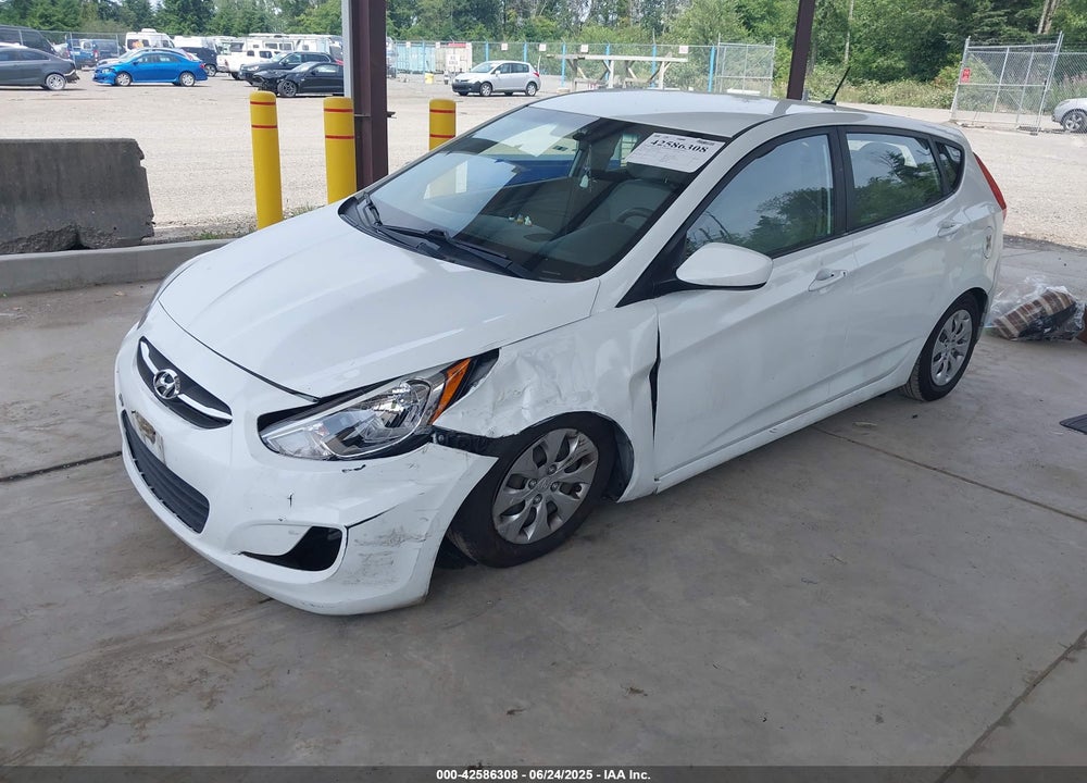 2016 HYUNDAI ACCENT VIN: KMHCT5AE5GU277091
