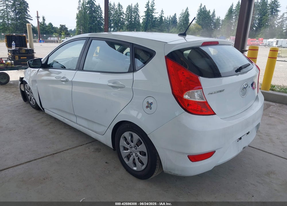 2016 HYUNDAI ACCENT VIN: KMHCT5AE5GU277091