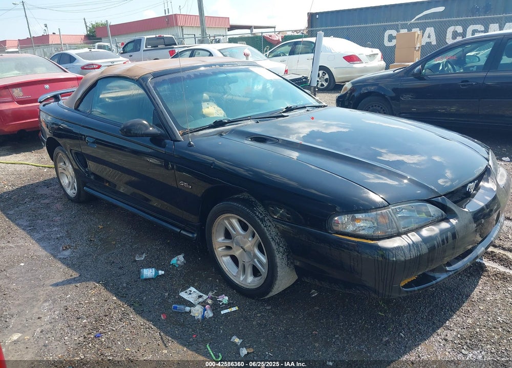 1998 FORD MUSTANG GT VIN: 1FAFP45X3WF150280