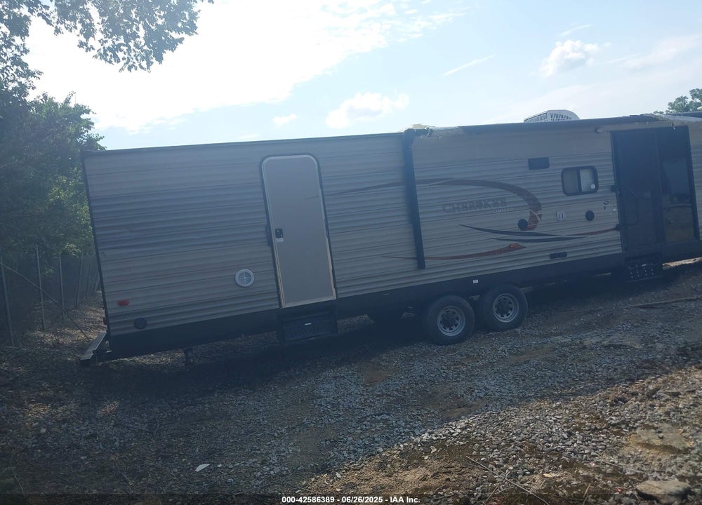2015 FOREST RIVER TRAVEL TRLR VIN: 4X4TCKM2XFX119227