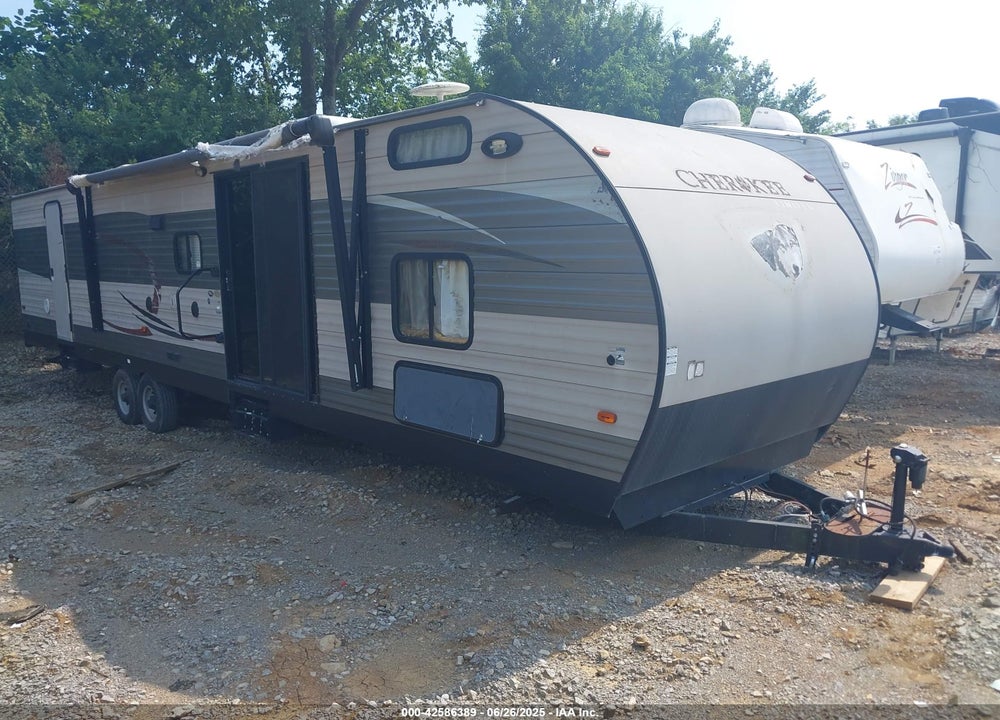 2015 FOREST RIVER TRAVEL TRLR VIN: 4X4TCKM2XFX119227