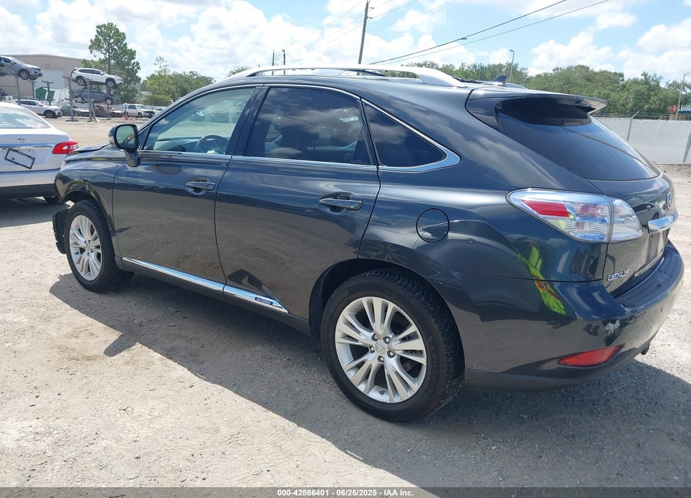 2010 LEXUS RX450H VIN: JTJBC1BA7A2406081