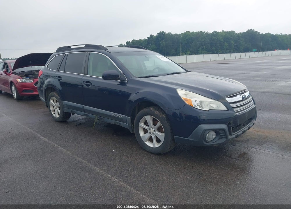 2013 SUBARU OUTBACK 2.5I PREMIUM VIN: 4S4BRBCC8D1324776