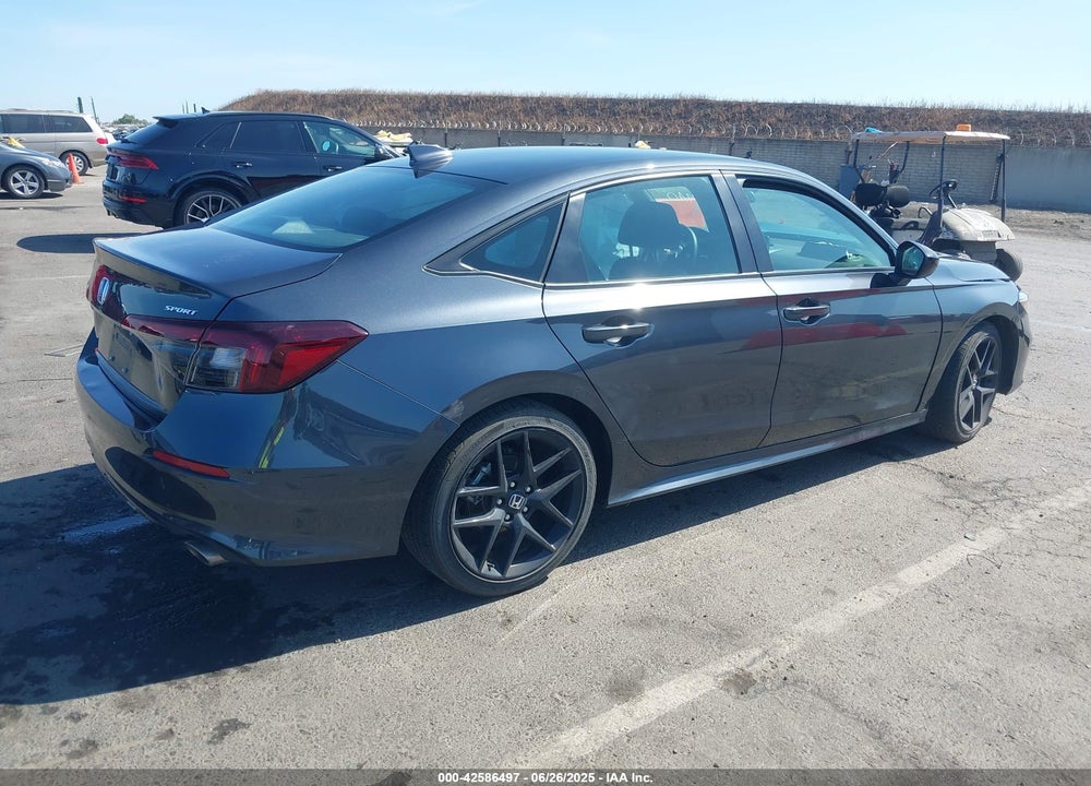 2025 HONDA CIVIC VIN: 2HGFE2F55SH504585
